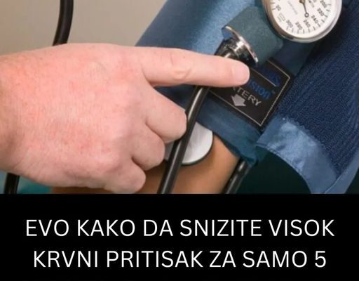 EVO KAKO DA SNIZITE VISOK KRVNI PRITISAK ZA SAMO 5 MINUTA: Ovaj Začin ...